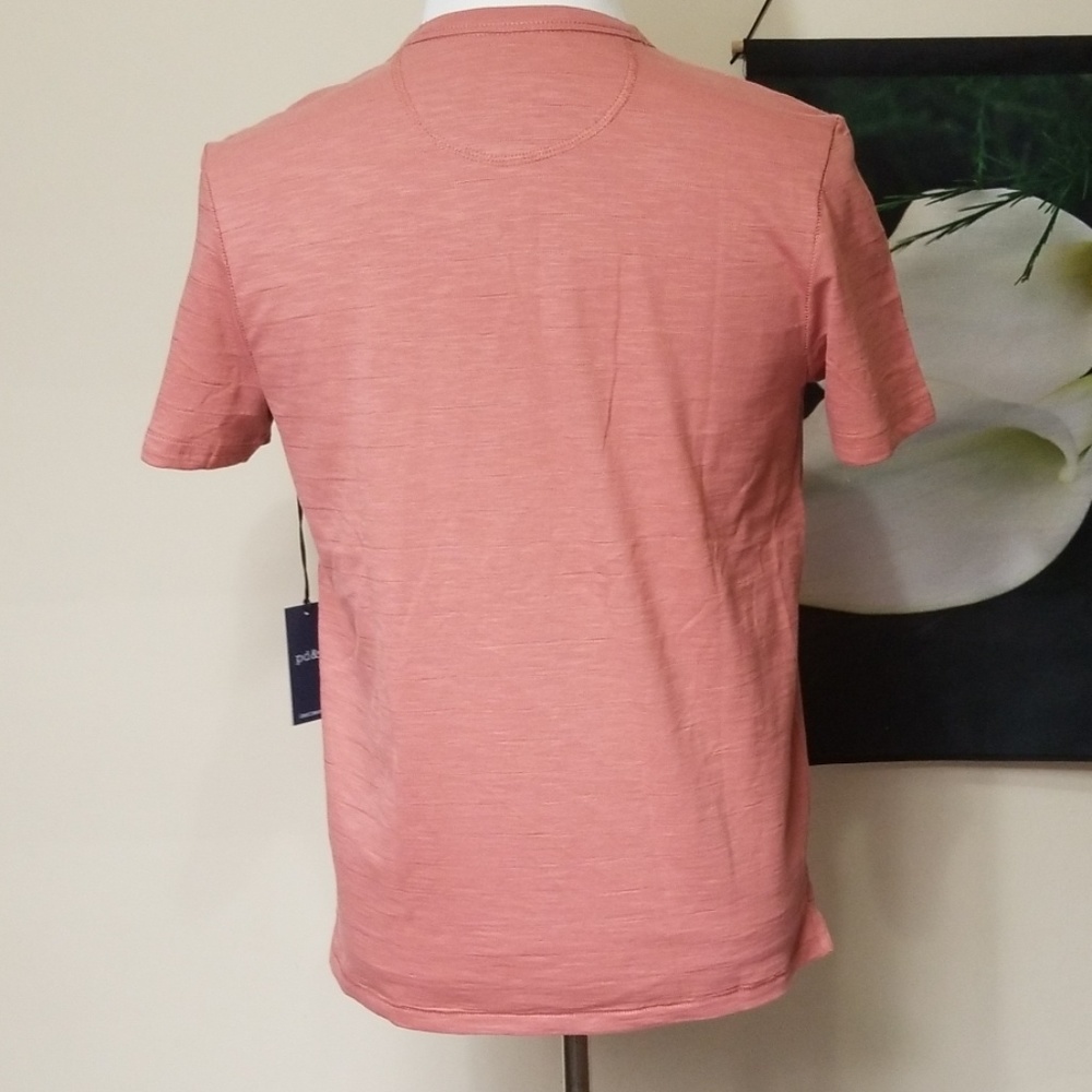 NWT Paper Cloth and Denim V Neck Short Sleeve Top - Picture 4 of 6